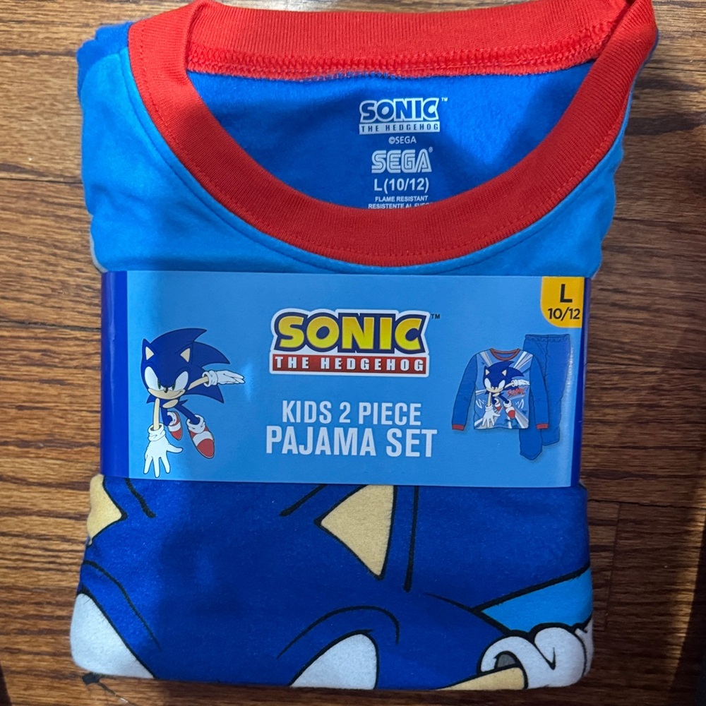 Sonic the Hedgehog Kids Pajama Set